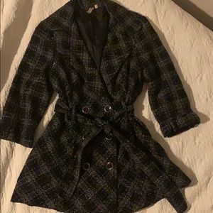 Black blazer jacket child large heart soul